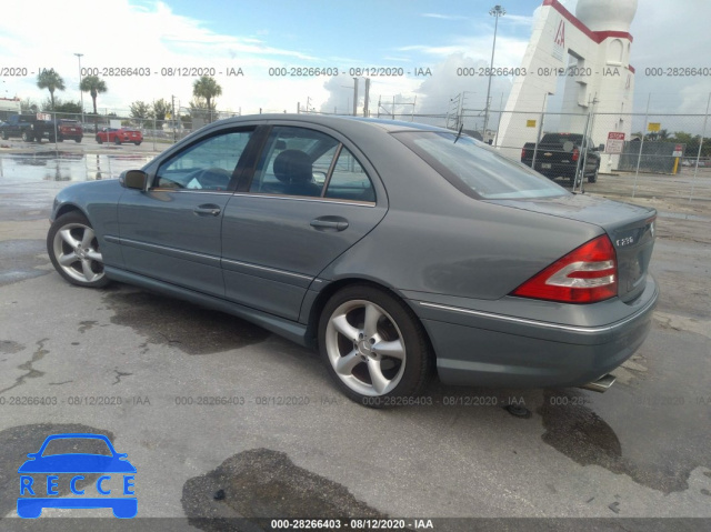 2006 MERCEDES-BENZ C-CLASS SPORT WDBRF52H66F756524 image 2