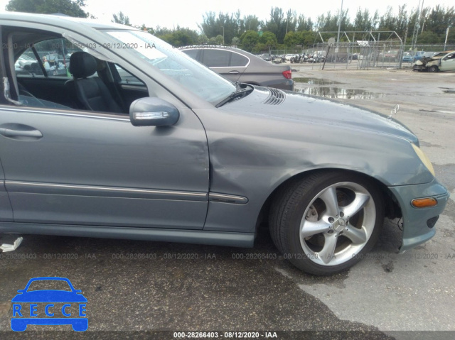 2006 MERCEDES-BENZ C-CLASS SPORT WDBRF52H66F756524 image 5