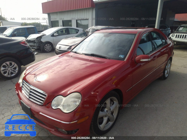 2006 MERCEDES-BENZ C-CLASS SPORT WDBRF52H26A904245 image 1