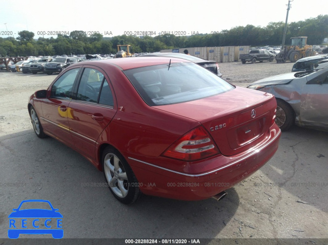 2006 MERCEDES-BENZ C-CLASS SPORT WDBRF52H26A904245 image 2