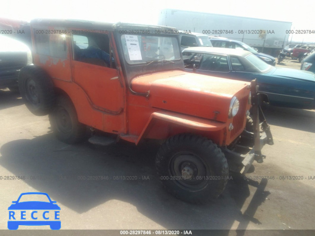 1954 WILLYS JEEPSTER 454GB219550 image 0