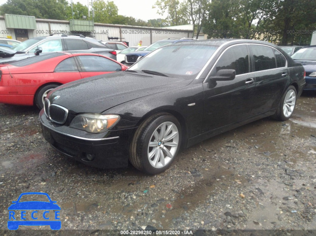 2007 BMW 7 SERIES 750LI WBAHN83577DT67603 зображення 1