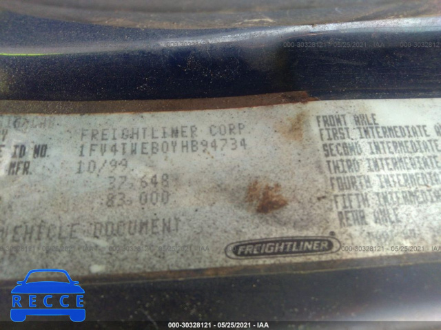 2000 FREIGHTLINER MEDIUM CONVENTIONAL FL112 1FV4TWEB0YHB94734 image 8