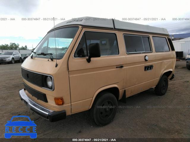 1985 VOLKSWAGEN VANAGON CAMPMOBILE WV2ZB0254FH111835 зображення 1