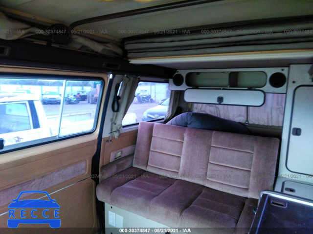 1985 VOLKSWAGEN VANAGON CAMPMOBILE WV2ZB0254FH111835 зображення 7