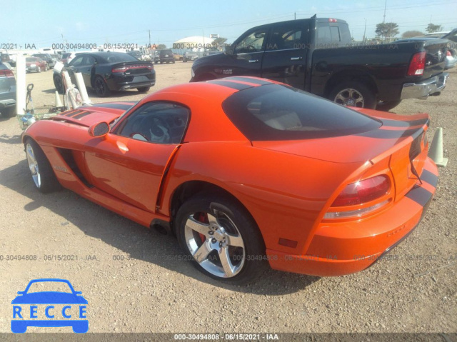 2008 DODGE VIPER SRT10 1B3JZ69Z78V201456 зображення 2