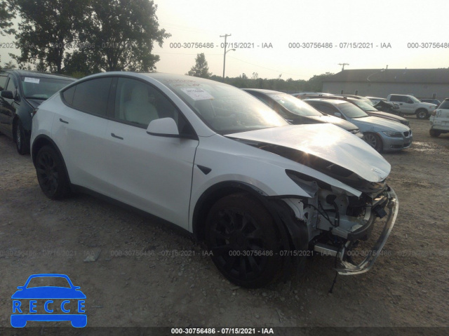 2021 TESLA MODEL Y LONG RANGE 5YJYGDEE1MF085206 зображення 0