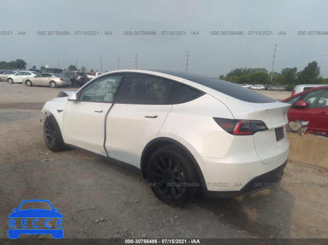 2021 TESLA MODEL Y LONG RANGE 5YJYGDEE1MF085206 image 2