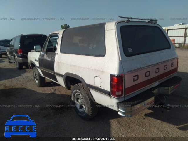 1993 DODGE RAMCHARGER AW-150 3B4GM17Z3PM126483 зображення 2