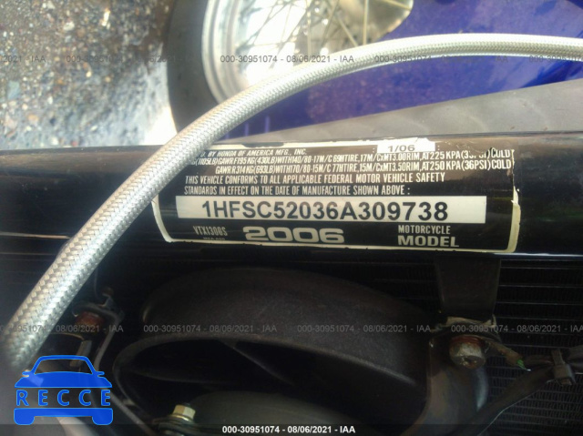 2006 HONDA VT1300 S 1HFSC52036A309738 зображення 9