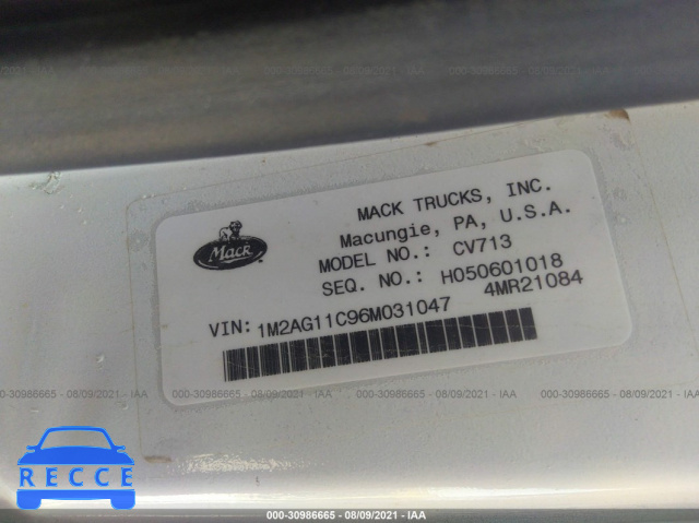 2006 MACK 700 CV700 1M2AG11C96M031047 image 8