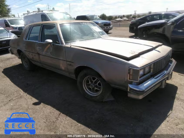 1984 OLDSMOBILE CUTLASS SUPREME 1G3AR69Y6ER340603 image 0