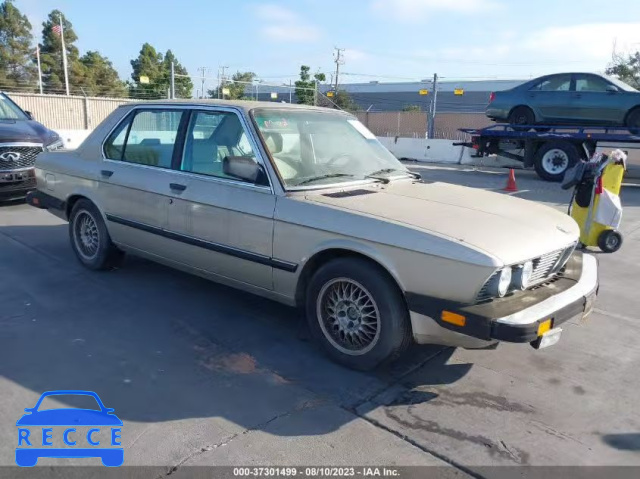1986 BMW 535 I WBADC7408G0961352 image 0