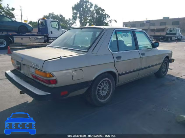 1986 BMW 535 I WBADC7408G0961352 image 3
