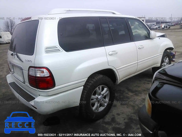 2004 LEXUS LX 470 JTJHT00W343539244 image 3