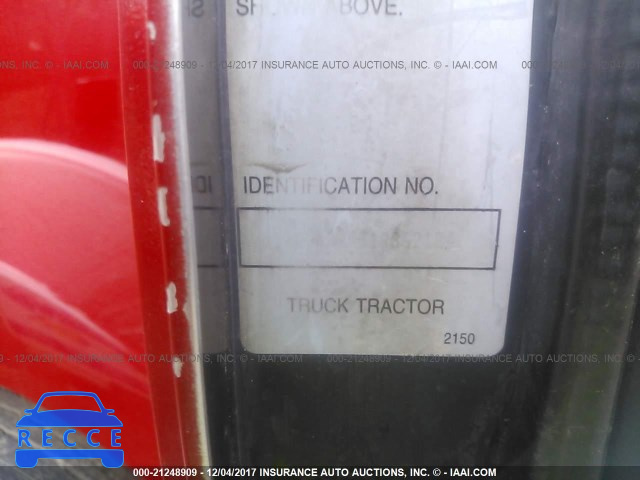 2001 KENWORTH CONSTRUCTIONON T800 1XKDDR9X31R862124 image 9