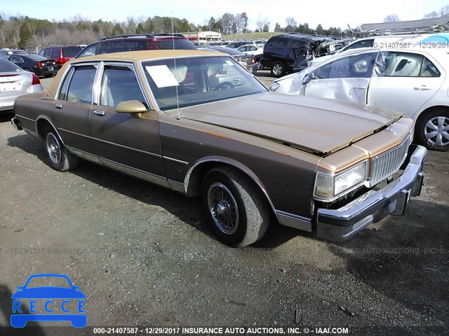 1987 CHEVROLET CAPRICE CLASSIC BROUGHAM 1G1BU51H8HX125712 image 0