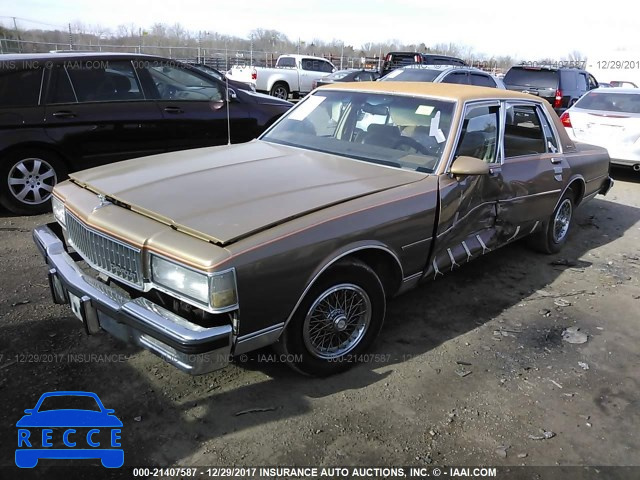 1987 CHEVROLET CAPRICE CLASSIC BROUGHAM 1G1BU51H8HX125712 image 1