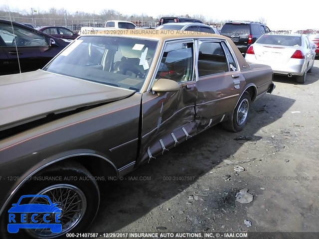 1987 CHEVROLET CAPRICE CLASSIC BROUGHAM 1G1BU51H8HX125712 image 5