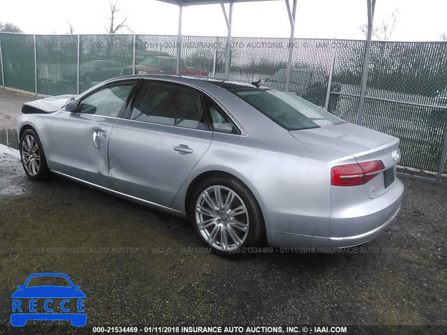 2015 AUDI A8 L QUATTRO WAU3GAFD1FN025779 image 2