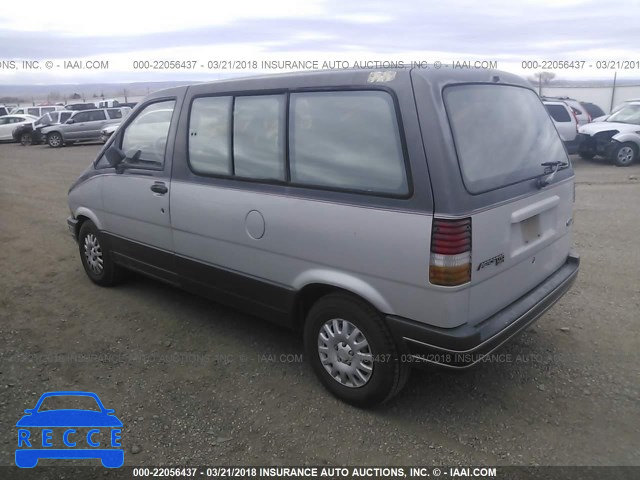 1989 FORD AEROSTAR 1FMCA11U2KZC13916 Bild 2