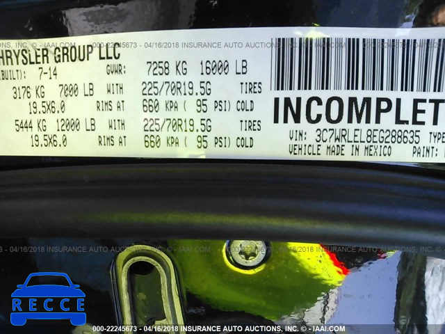 2014 RAM 4500 3C7WRLEL8EG288635 image 9