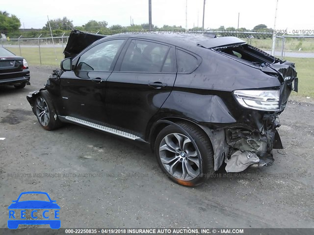 2014 BMW X6 XDRIVE35I 5UXFG2C56E0H09646 зображення 2