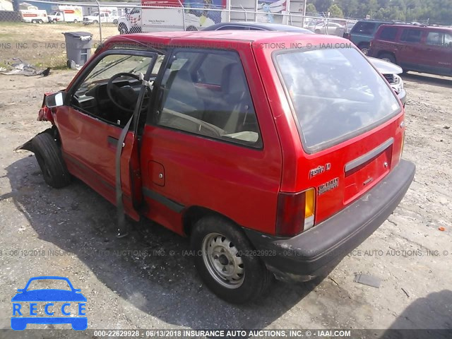 1989 FORD FESTIVA L KNJBT06KXK6170369 image 2