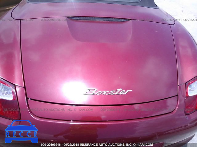 2008 PORSCHE BOXSTER WP0CA29858U711261 image 9