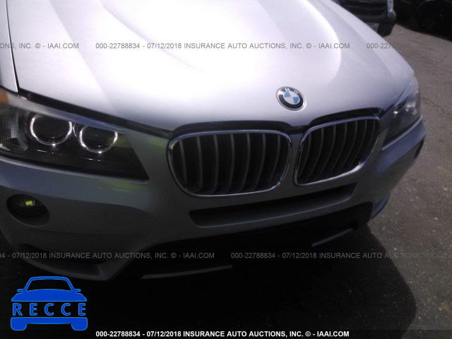 2011 BMW X3 XDRIVE28I 5UXWX5C54BLK59262 зображення 5