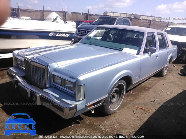 1986 LINCOLN TOWN CAR 1LNBP96F1GY701500 зображення 1