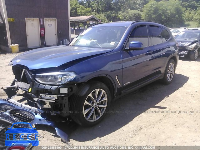 2018 BMW X3 XDRIVE30I 5UXTR9C54JLC78349 Bild 1