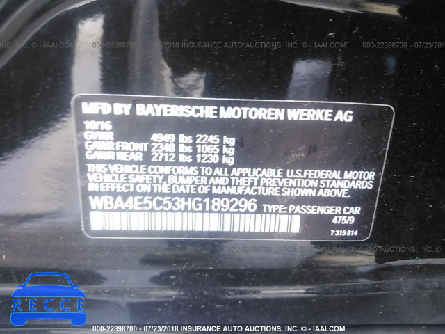 2017 BMW 440XI GRAN COUPE WBA4E5C53HG189296 зображення 8