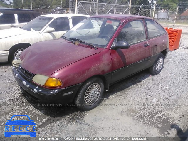 1996 FORD ASPIRE KNJLT05H2T6193768 зображення 1