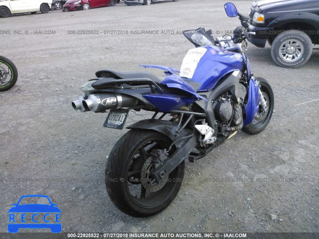 2006 YAMAHA FZ6 S JYARJ08E16A005629 зображення 3