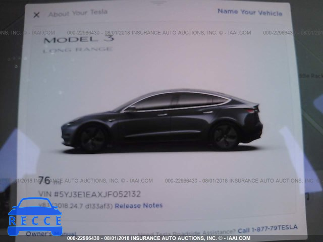 2018 TESLA MODEL 3 5YJ3E1EAXJF052132 Bild 6