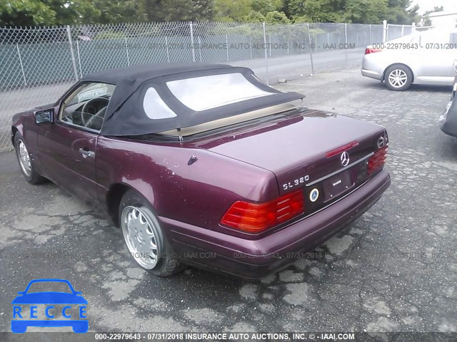 1996 MERCEDES-BENZ SL 320 WDBFA63F4TF127764 image 2