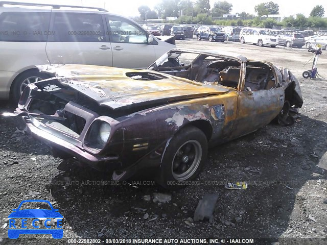 1975 PONTIAC FIREBIRD 2W87S5N530780 Bild 1