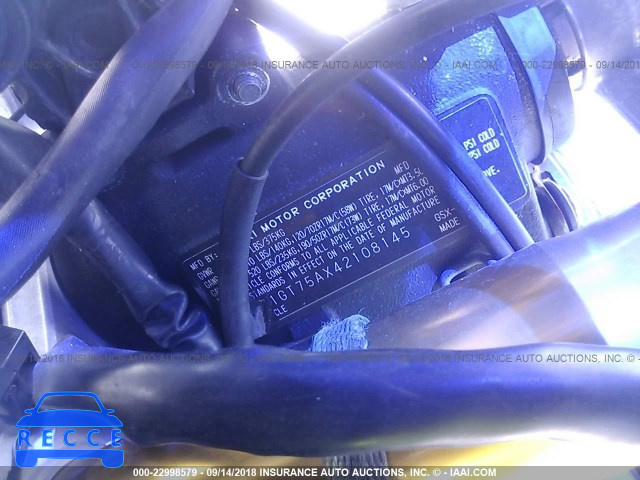 2004 SUZUKI GSX-R1000 JS1GT75AX42108145 image 9
