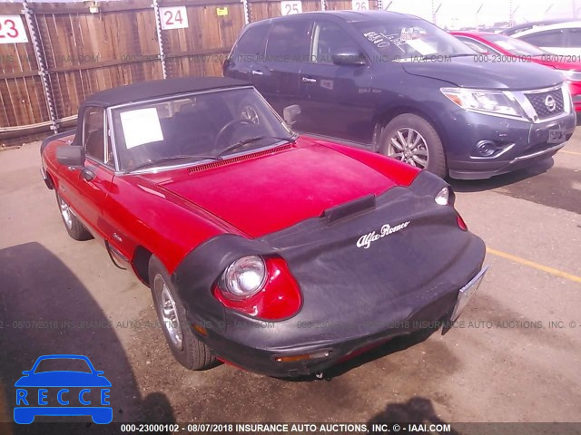 1986 ALFA ROMEO VELOCE 2000 SPIDER ZARBA5414G1043188 image 0