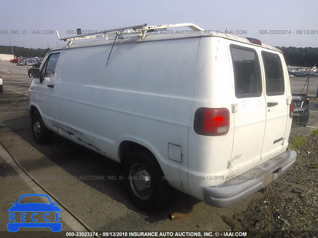1995 DODGE RAM VAN B2500 2B7HB21ZXSK526305 image 2