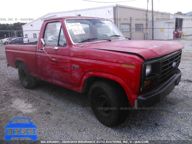 1983 FORD F100 1FTCF10FXDNA39760 image 0