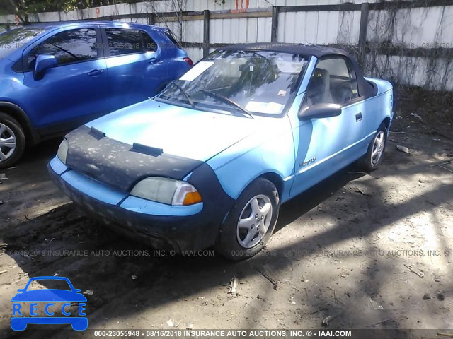 1991 GEO METRO LSI/SPRINT/CL JG1MR3363MK607733 зображення 1