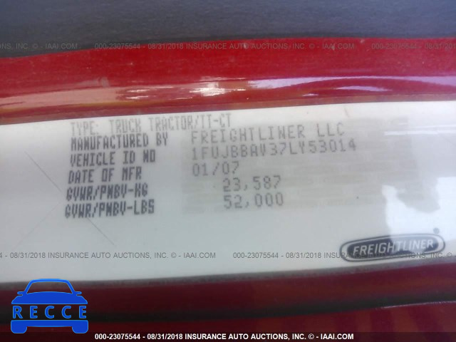 2007 FREIGHTLINER CONVENTIONAL ST120 1FUJBBAV37LY53014 зображення 9