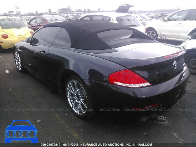 2009 BMW 650 I WBAEB53529C224190 image 2