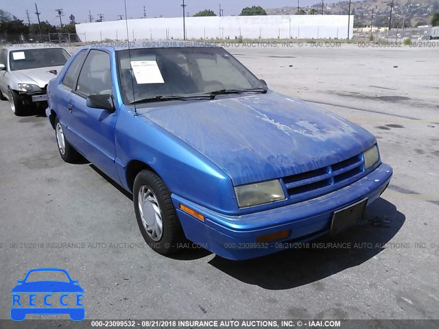 1993 DODGE SHADOW 1B3XP24DXPN614071 image 0