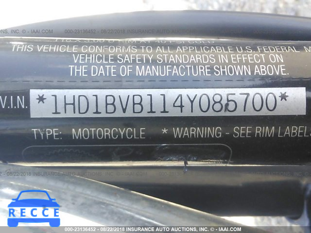 2004 HARLEY-DAVIDSON FXSTI 1HD1BVB114Y085700 image 9