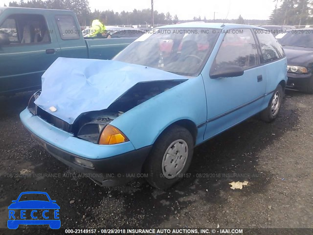 1991 GEO METRO LSI 2C1MR2461M6750504 image 1