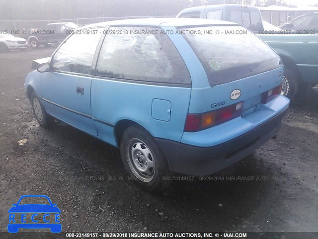 1991 GEO METRO LSI 2C1MR2461M6750504 image 2