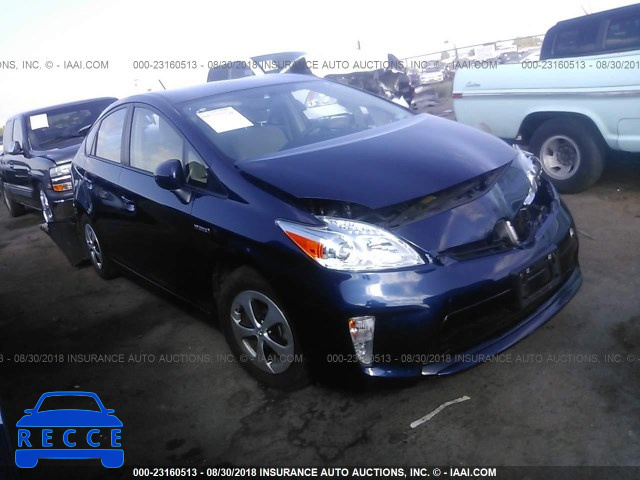 2014 TOYOTA PRIUS JTDKN3DUXE0384711 image 0